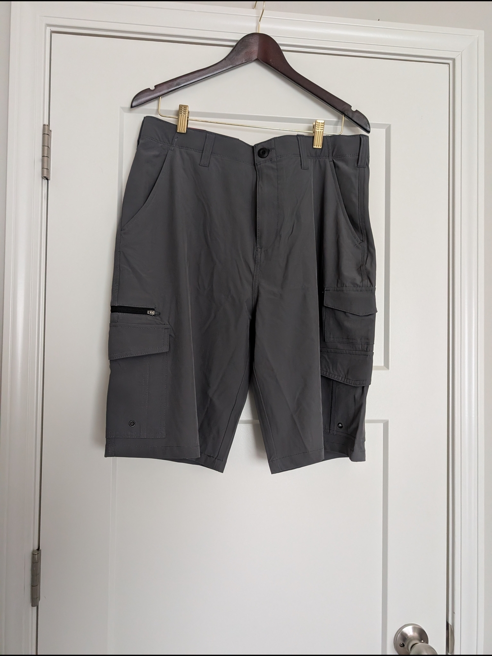 Grey Iron Co. Color Mens Cargo Shorts Size 35